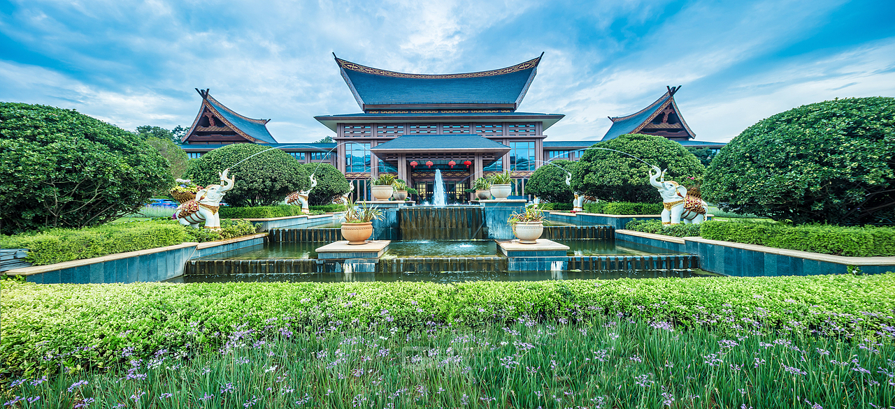 七彩云南古滇名城（图ZMTQ1NDQ5MDky） - 环境/建筑摄影 - 站酷设计师建筑摄影师蔡延原创素材 - 站酷ZCOOL