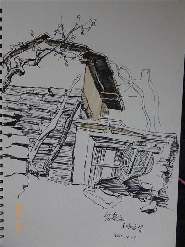 记录在线条下的足迹