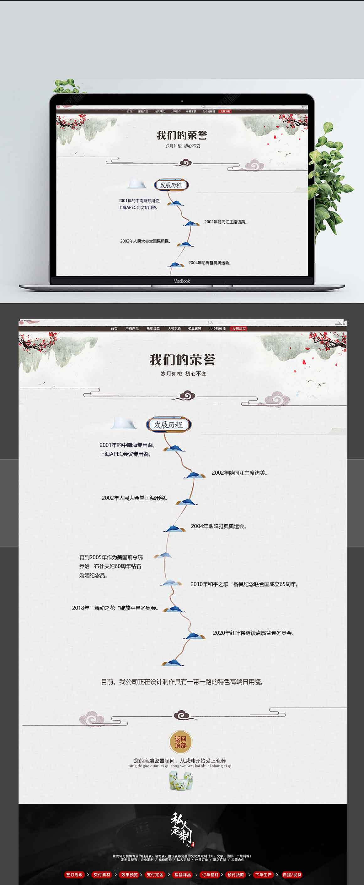 发展历程——网页（图ZMjIwMTMxNDYw） - 电商 - 站酷设计师干物妹小绵绵原创素材 - 站酷ZCOOL