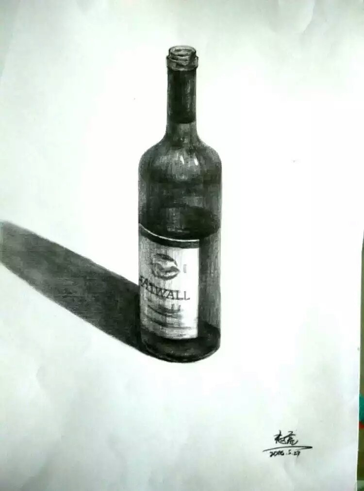 翻出了很久以前的素描作品,多少会有点怀念啊!