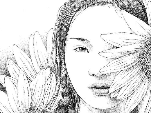 肖像定制-摄影师-米朵（点画）31.7*23cm