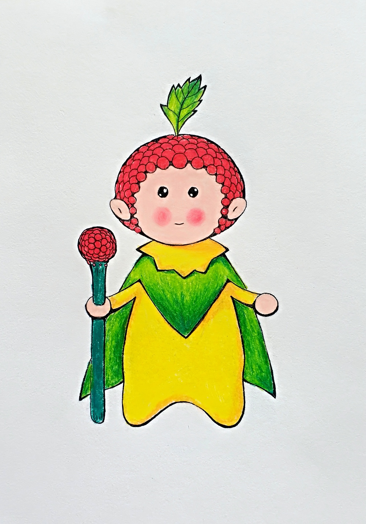 三七娃娃"文文(文小七)"设计稿|平面|ip形象|蒲青空_原创作品-站酷