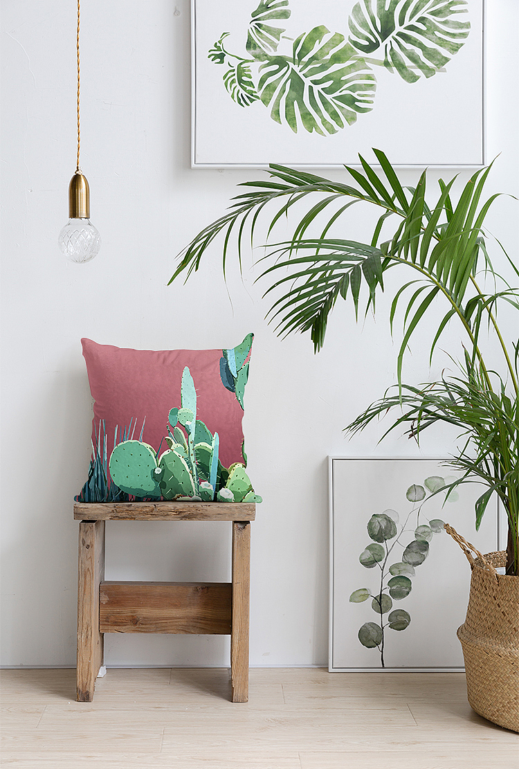 手绘及衍生品设计——仙人掌（图ZMTA0NjMwNDMy） - 生活用品 - 站酷设计师夏天的牧草原创素材 - 站酷ZCOOL