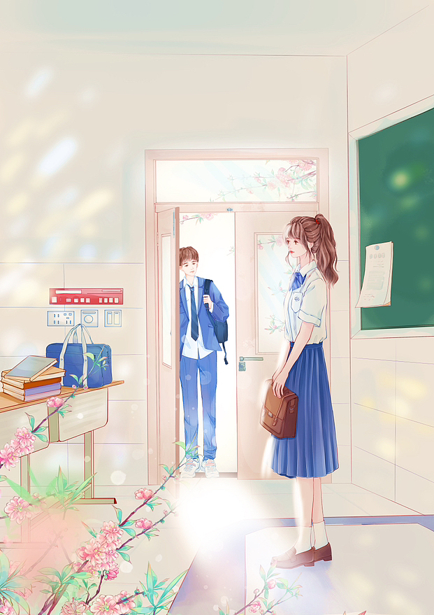 我画过的青春插画