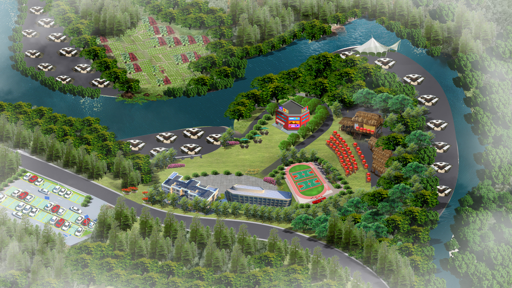 原图修改鸟瞰图|平面|图案|z03656870 - 原创作品 - 站酷 (zcool)