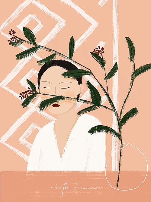 38節(jié)快樂（圖ZMTA2NTM1MDE2） - 創(chuàng)作習(xí)作 - 站酷設(shè)計(jì)師小君June原創(chuàng)素材 - 站酷ZCOOL