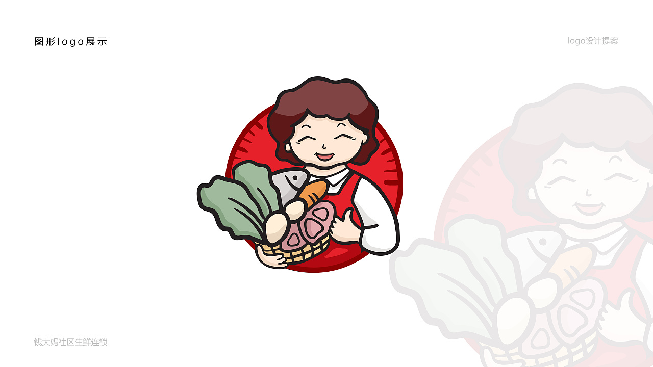 钱大妈logo升级设计提案