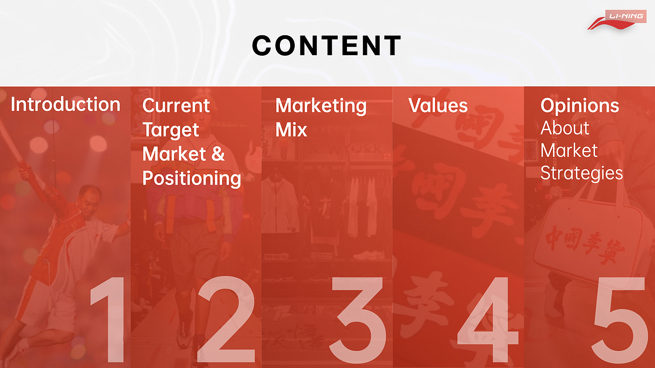 演示文稿|李宁市场报告 Presentation (作业)