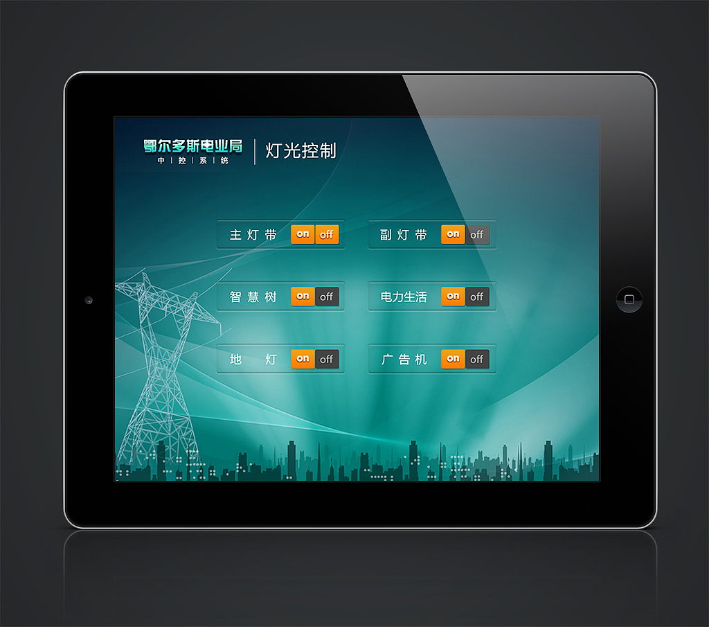 《鄂尔多斯电力公司》中控系统