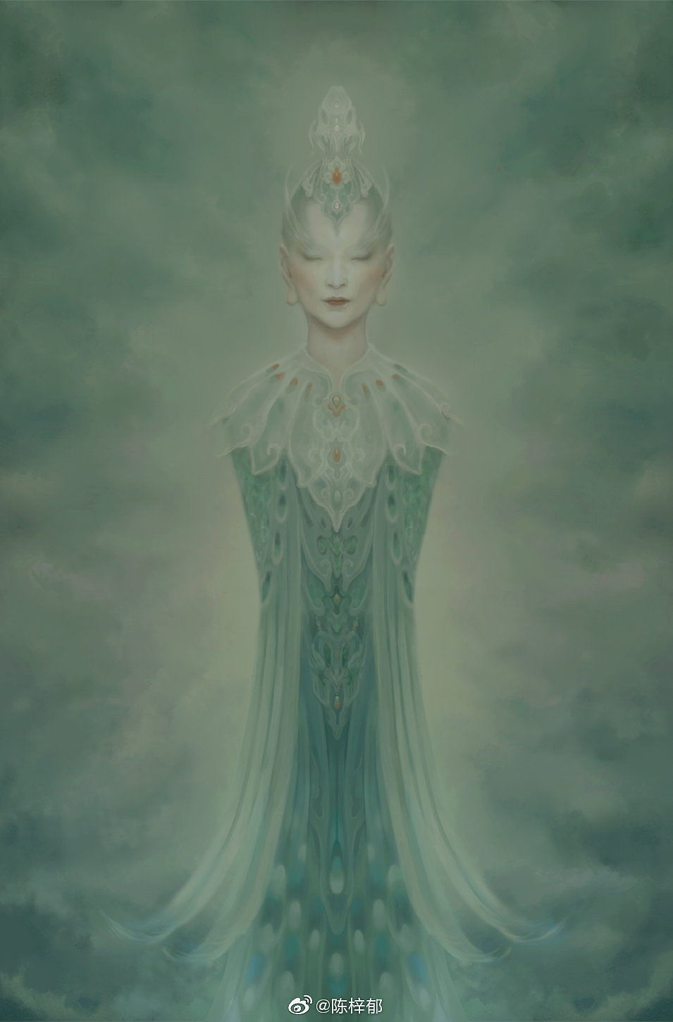 凤育九雏（图ZMTYxODk3NTAw） - 概念设定 - 站酷设计师czy0802原创素材 - 站酷ZCOOL