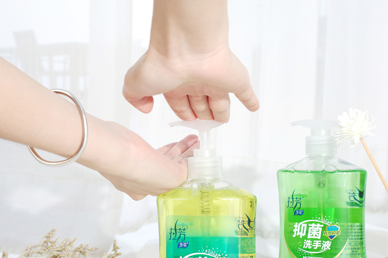 洗手液 淘宝电商摄影 微调亮