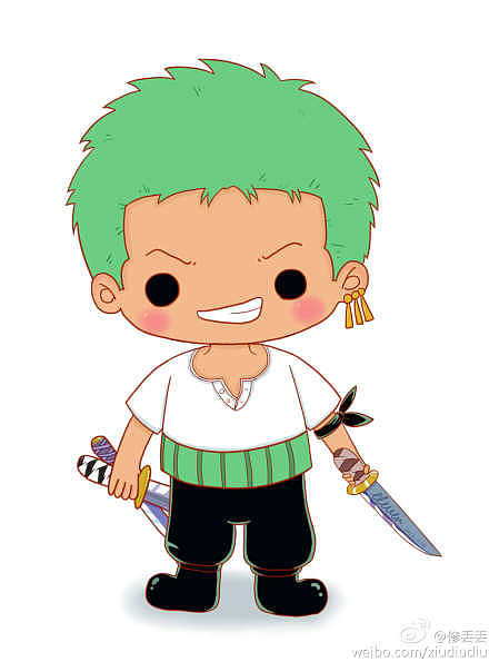 【海贼王】草帽团——路飞 索隆 娜美 乌索普 山治 q版