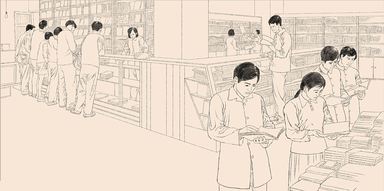 老版连环画 老连环画场景速写 小人书连环画肖刚漫画（图ZMjQ3MDM1NTAw） - 商业插画 - 站酷设计师肖刚漫画原创素材 - 站酷ZCOOL