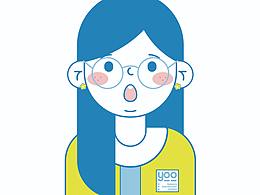 【日常练习】描边风人物