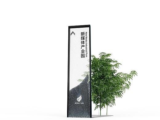 导视立牌形象墙科室牌