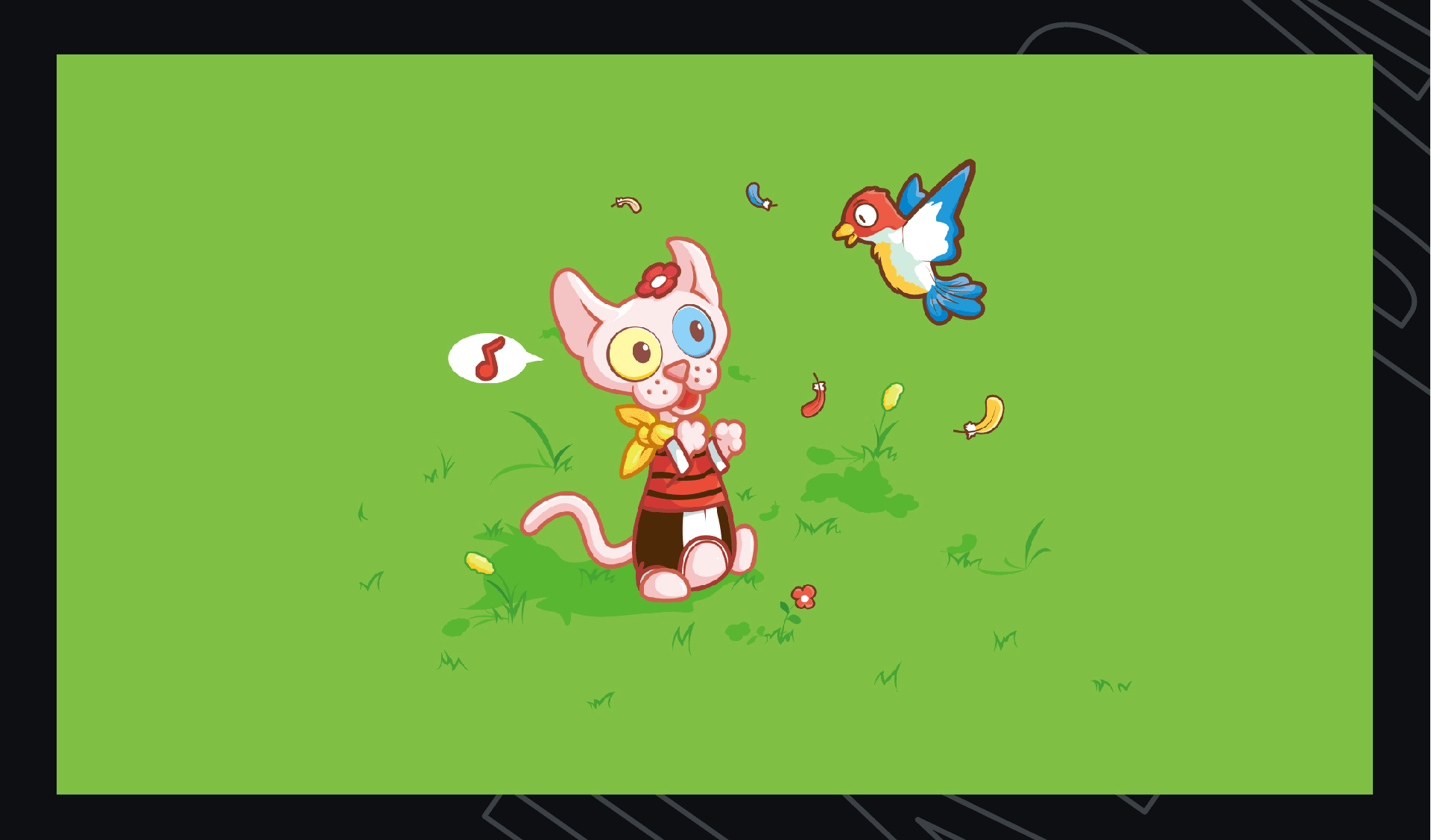 大丑小八 我为我的宠物店代言