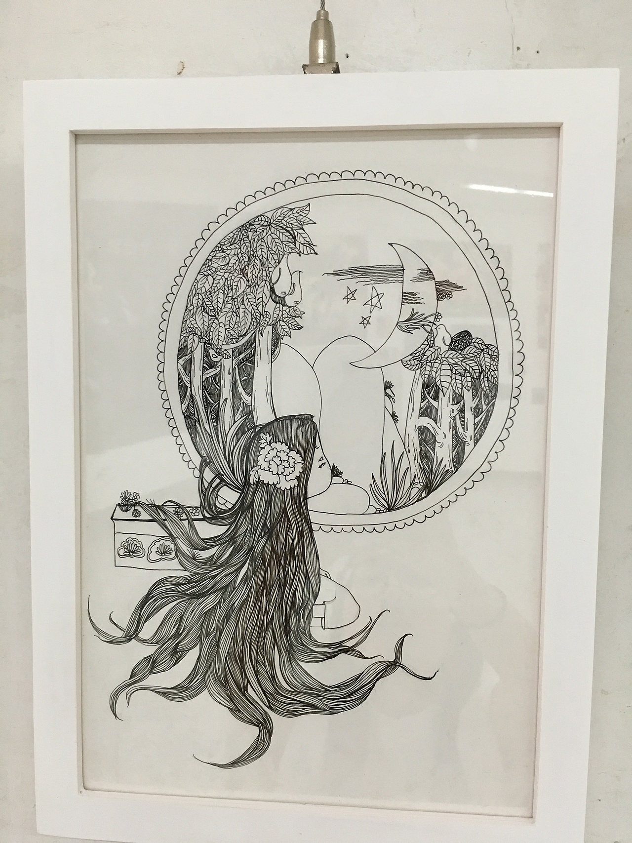 黑白插画，画的都是自己心目中的那些童话故事。（图ZNDkwNjM1NTI=） - 商业插画 - 站酷设计师古德猫玲原创素材 - 站酷ZCOOL