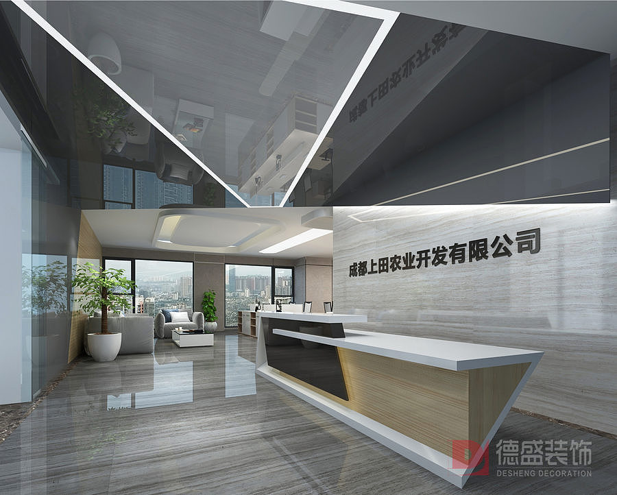 成都上田农业办公室-办公室设计,办公室装修（图ZMTM1NjExMjQw） - 家装设计 - 站酷设计师办公室设计装修原创素材 - 站酷ZCOOL