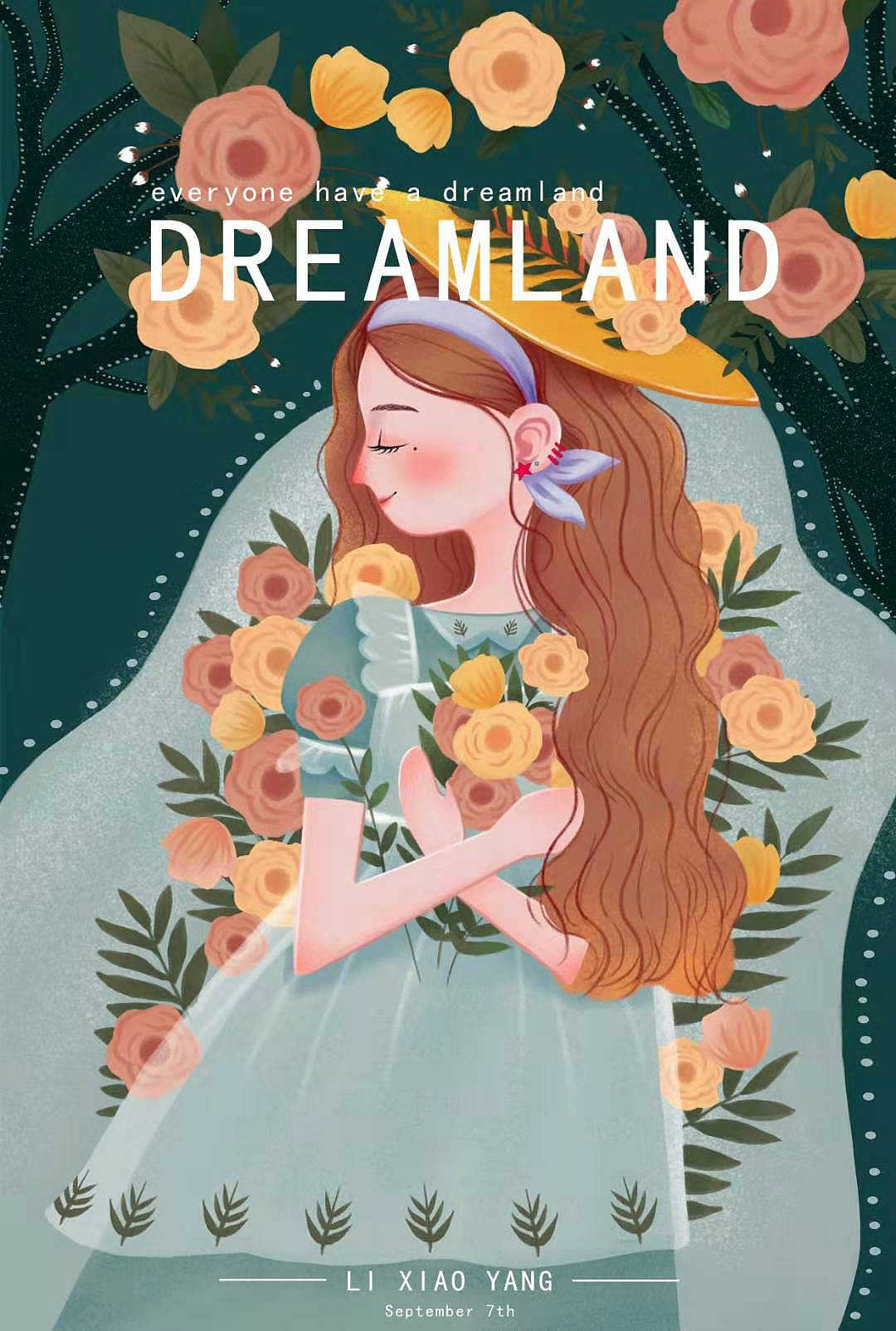 《DREAMLAND》（图ZMTg3MTY4Mzcy） - 创作习作 - 站酷设计师李小样Meow原创素材 - 站酷ZCOOL