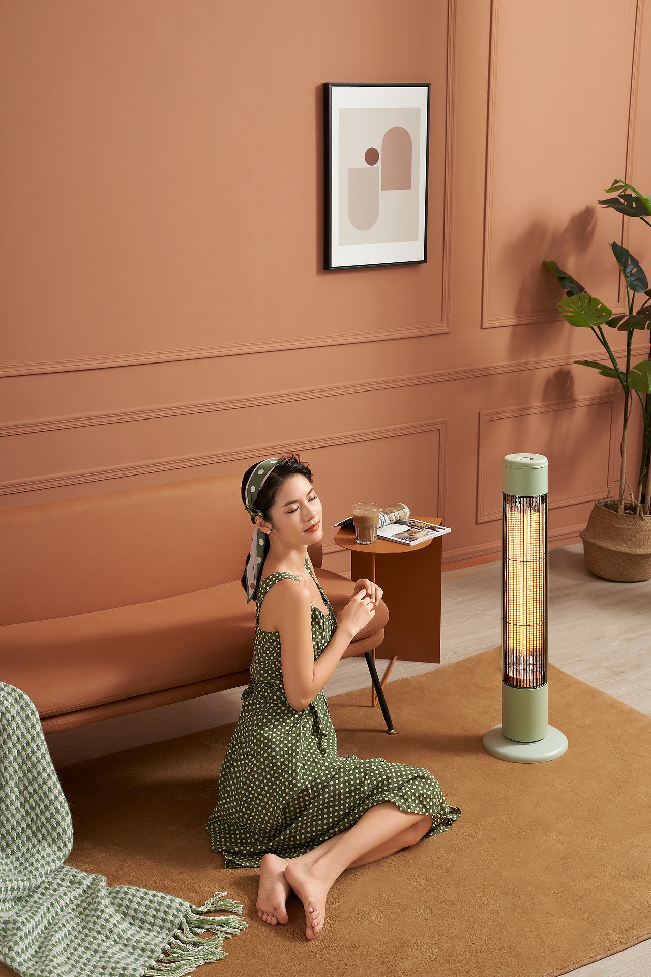 座地式暖风机场景图