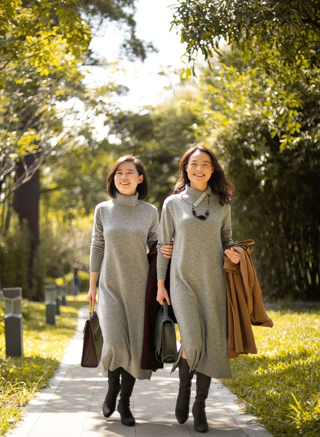 暖冬时节,来一组姐妹淘