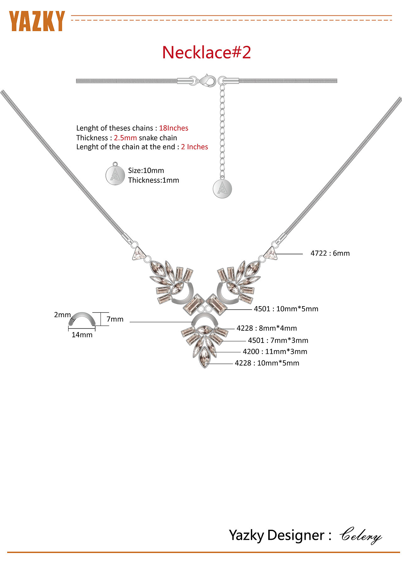 首饰设计作品（图ZMTY1NDk0ODky） - 首饰设计 - 站酷设计师小芹儿原创素材 - 站酷ZCOOL
