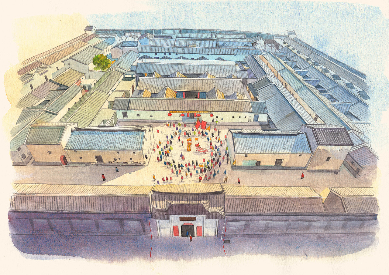 深圳风物志（图ZMjMyNzI1MTgw） - 商业插画 - 站酷设计师EveXu原创素材 - 站酷ZCOOL