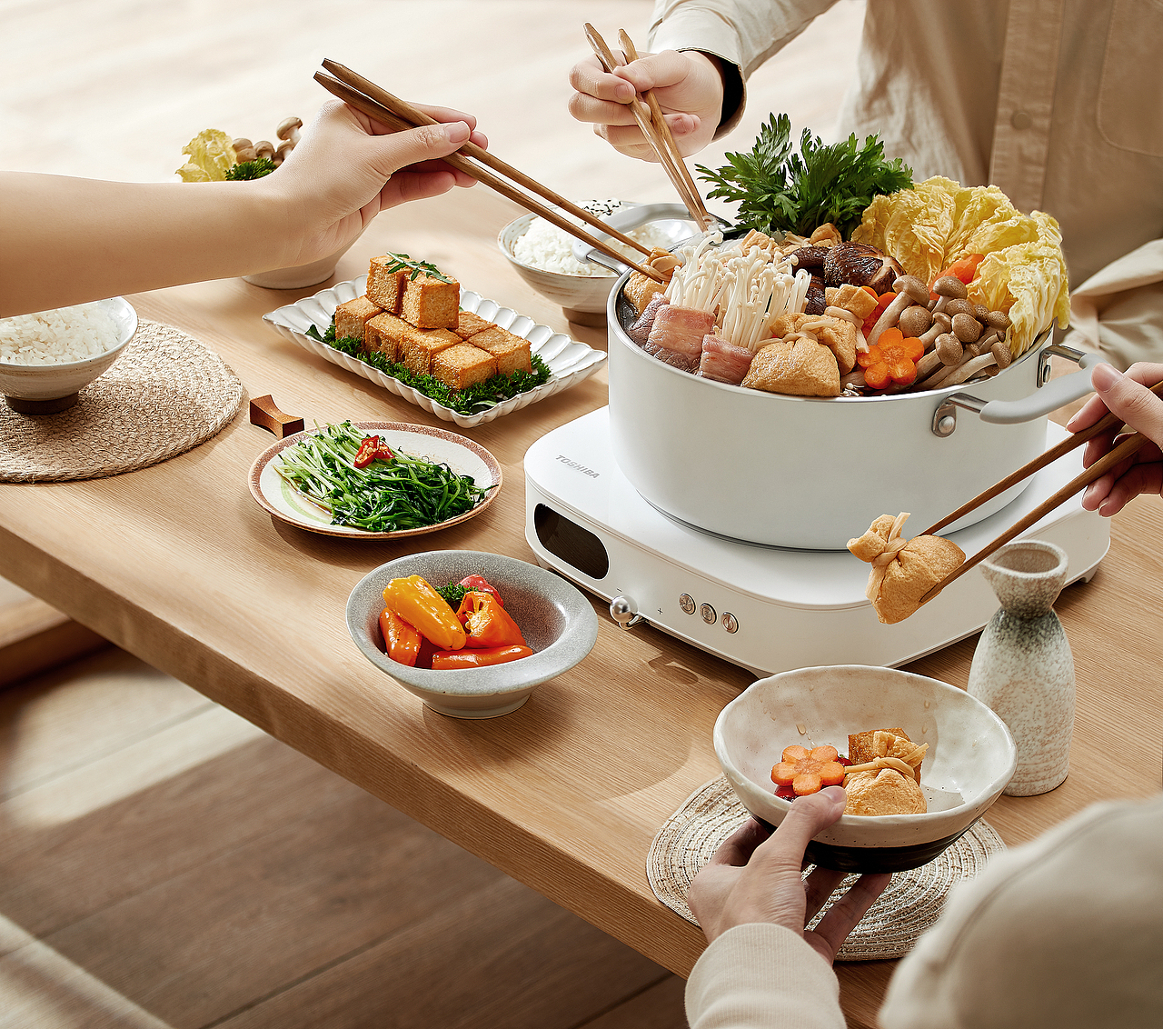 电商摄影|日式生活-东芝定义厨房新煮义