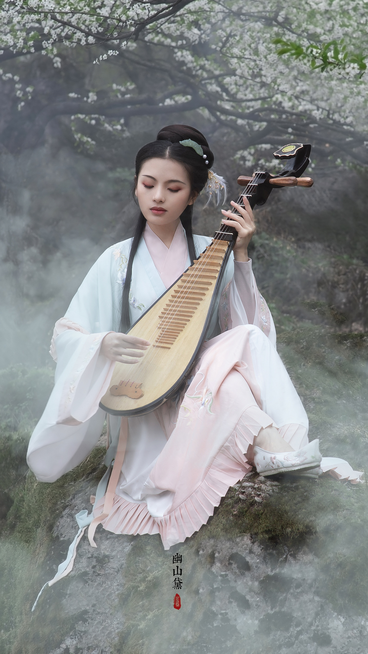 幽山黛——汉服意境人像后期(图ZMTU1NjkwMDQ4) - 人像摄影 - 站酷设计师钦钦子Emma原创素材 - 站酷ZCOOL