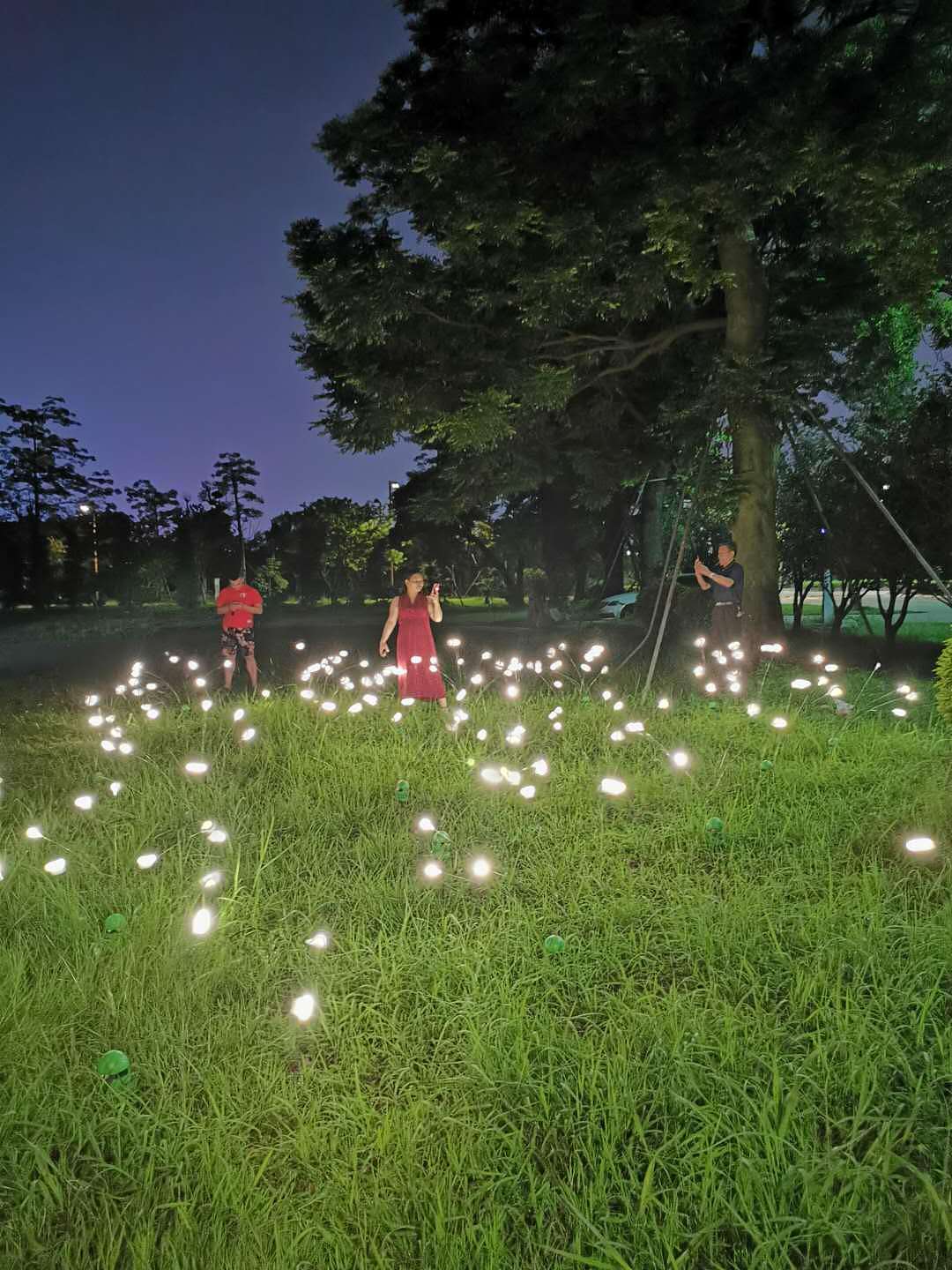 商场大厅景观装饰 星星灯景观布置 铭星专业室内外
