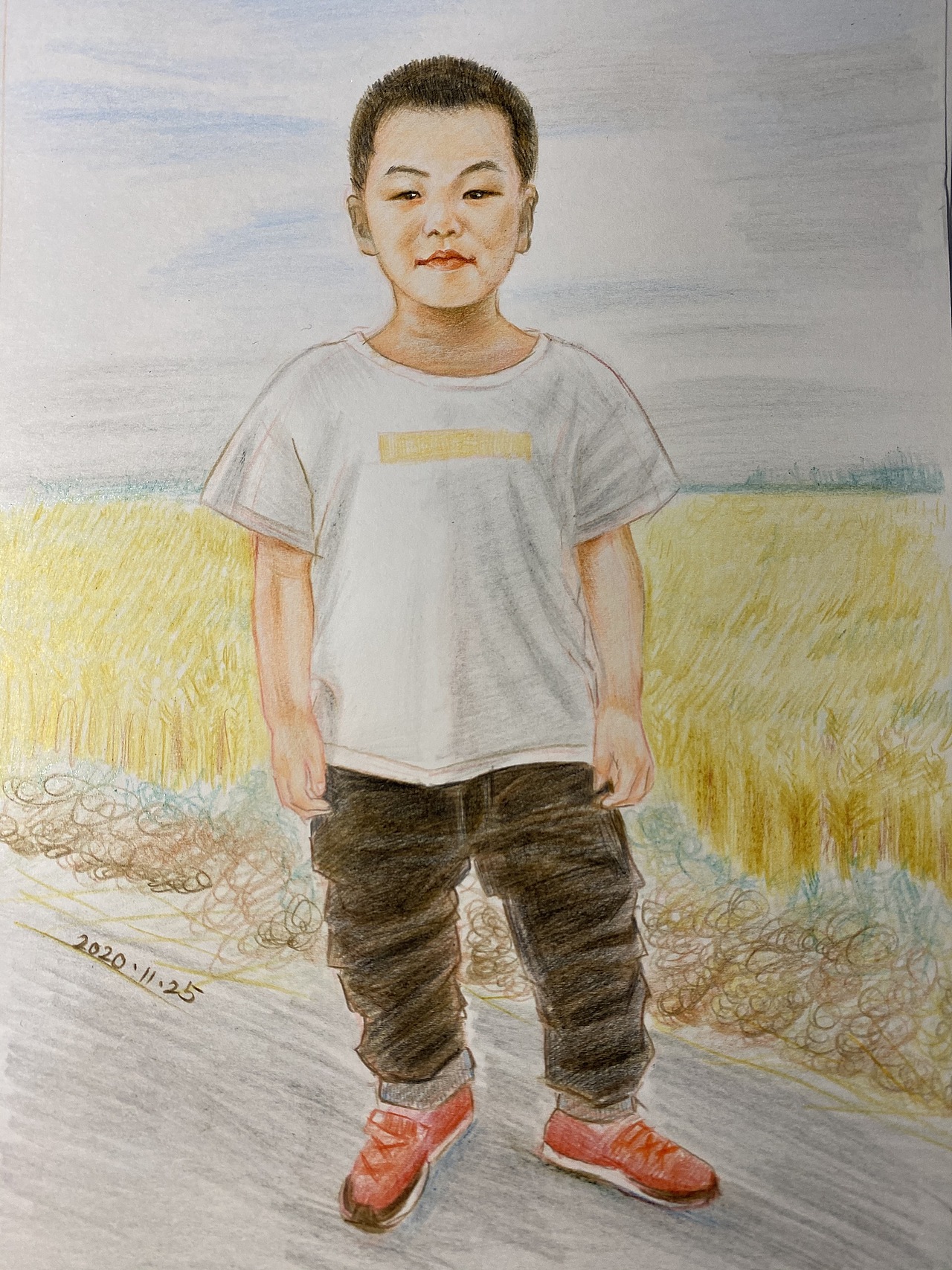 彩铅手绘头像（图ZMjM4MzEzNTky） - 绘画 - 站酷设计师白纸不白yq原创素材 - 站酷ZCOOL