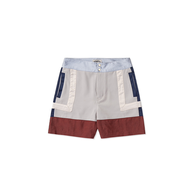 一组不简单的短裤产品平铺图