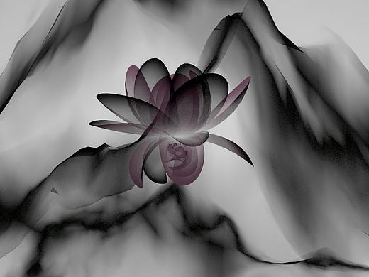 c4d+ae水墨效果