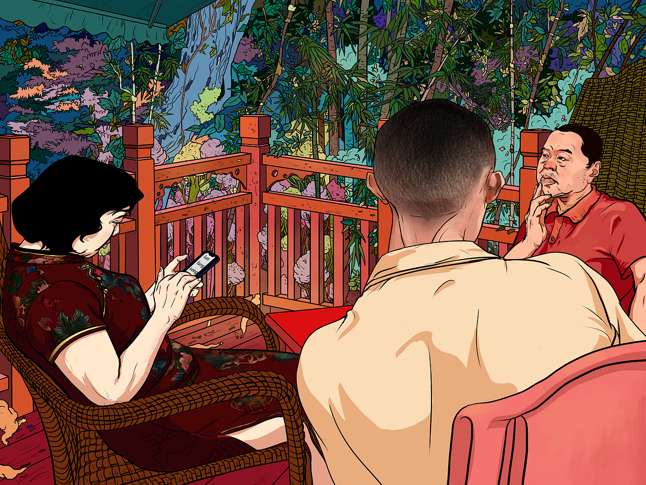 放松 XI ZUO（图ZMjc4MjEyODM2） - 商业插画 - 站酷设计师羅放松原创素材 - 站酷ZCOOL