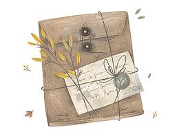 静物小物件插画