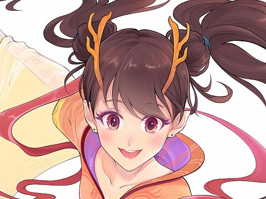 龙小咩插图（个人主页-ZNDY2Nzg2NTY=） - 新锐潮流插画 - 站酷设计师卜卜豪原创素材 - 站酷ZCOOL