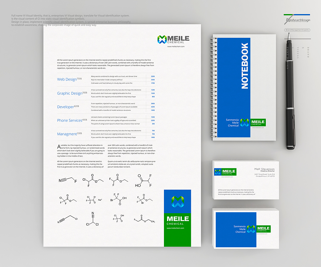 三门峡美乐化工有限公司VIS识别系统设计-因心设计（图ZMTc4OTkxNTg4） - 品牌 - 站酷设计师INHEART上海因心原创素材 - 站酷ZCOOL