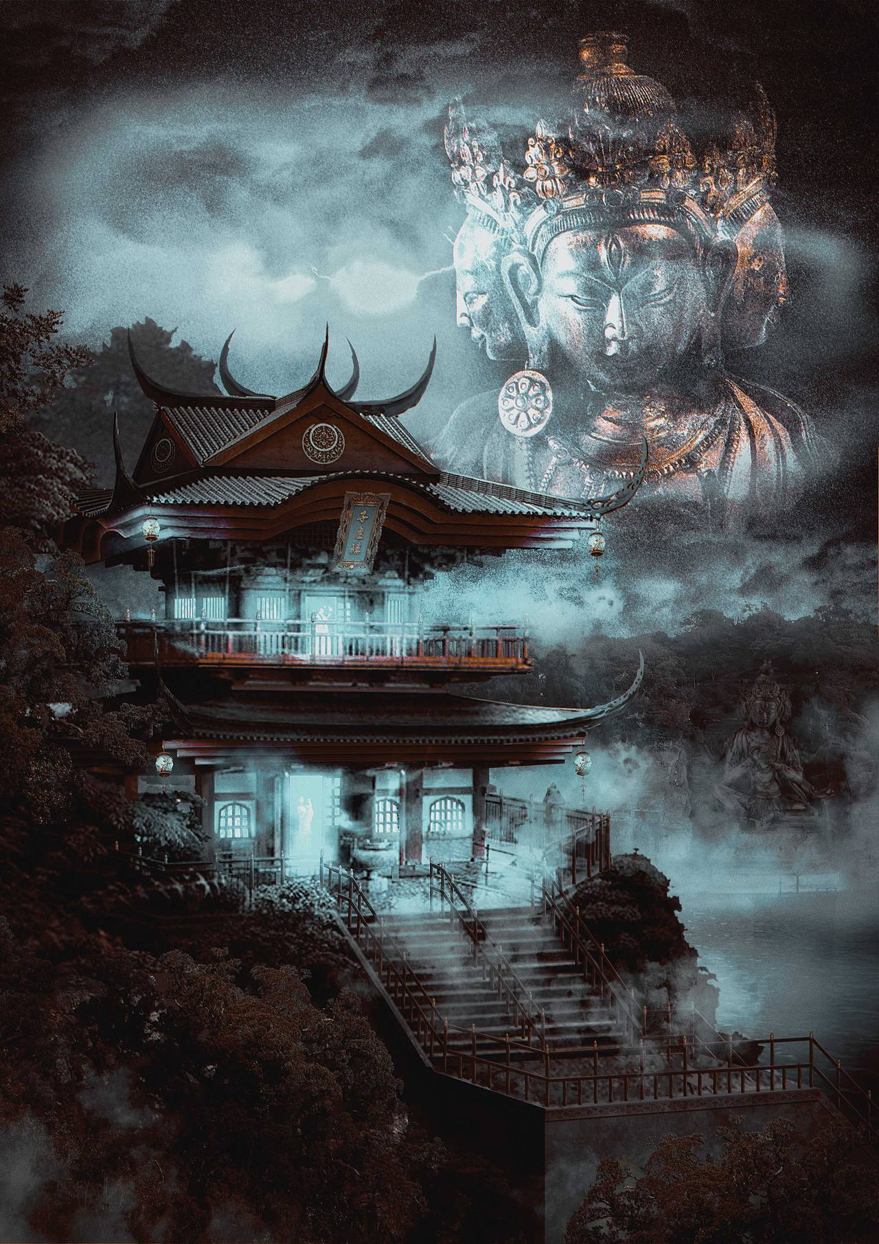 《参商·子虚楼》（图ZMjc0MTYwMTky） - 概念设定 - 站酷设计师mmzvp原创素材 - 站酷ZCOOL