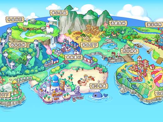 参茸乐园大地图