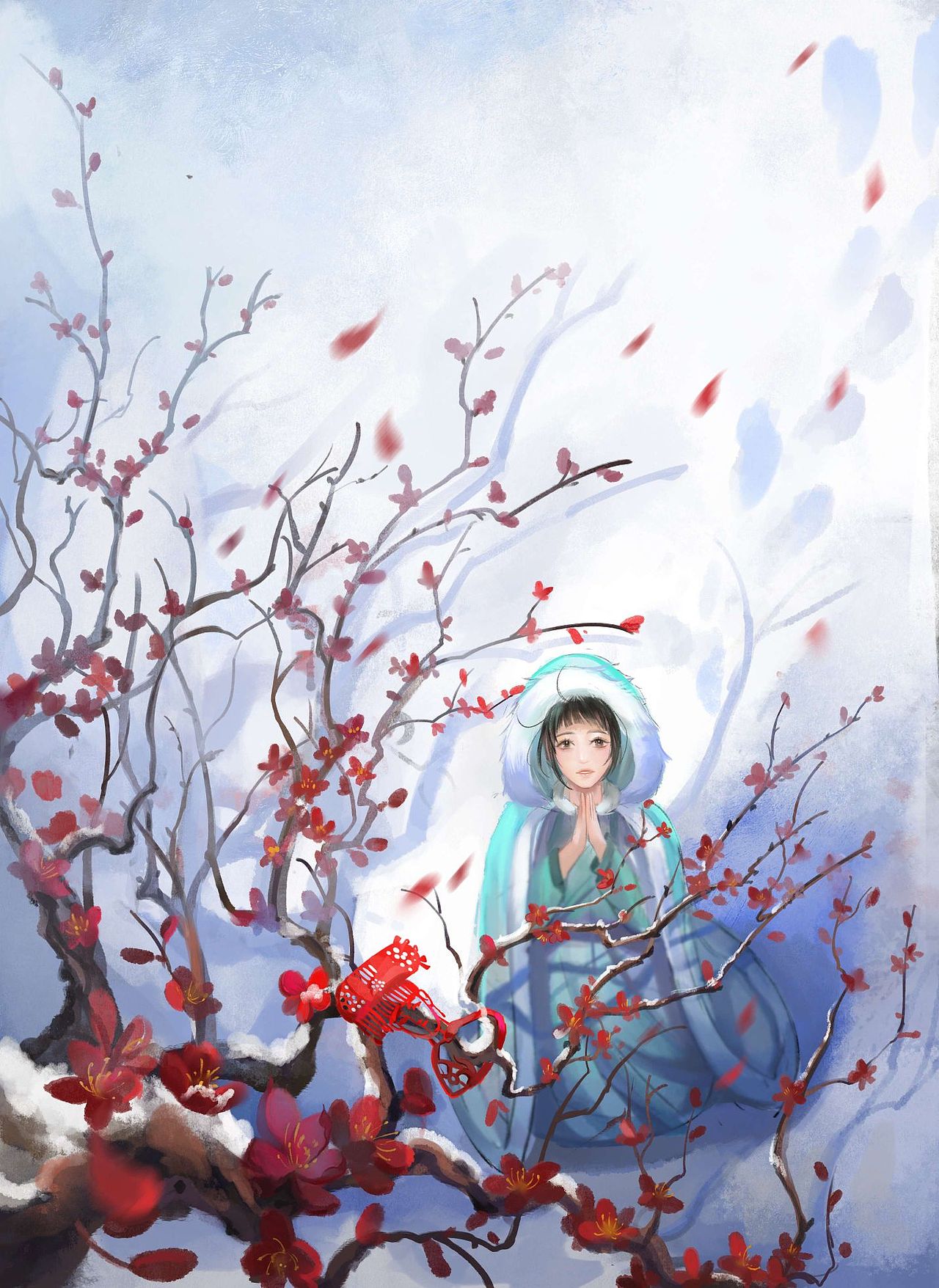 古风伪厚涂年度总结（图ZMzY0MjcwMTAw） - 艺术插画 - 站酷设计师小赞恩原创素材 - 站酷ZCOOL