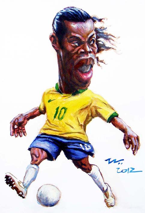 足球明星肖像漫画第一季