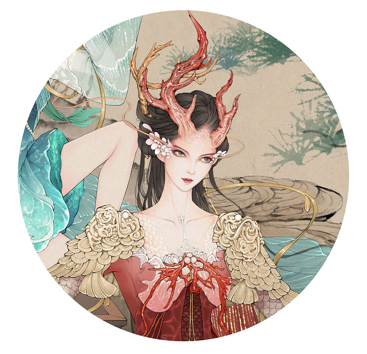 最近的作品（大话龙族）（图ZMTY3NjM0OTU2） - 商业插画 - 站酷设计师千景绘studio原创素材 - 站酷ZCOOL