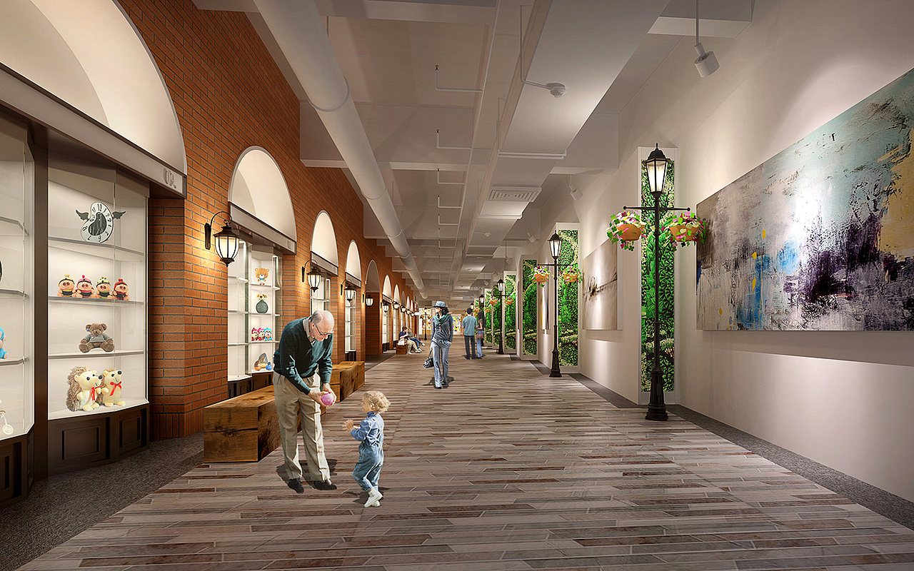 时光里文娱轻旅商业设计效果图