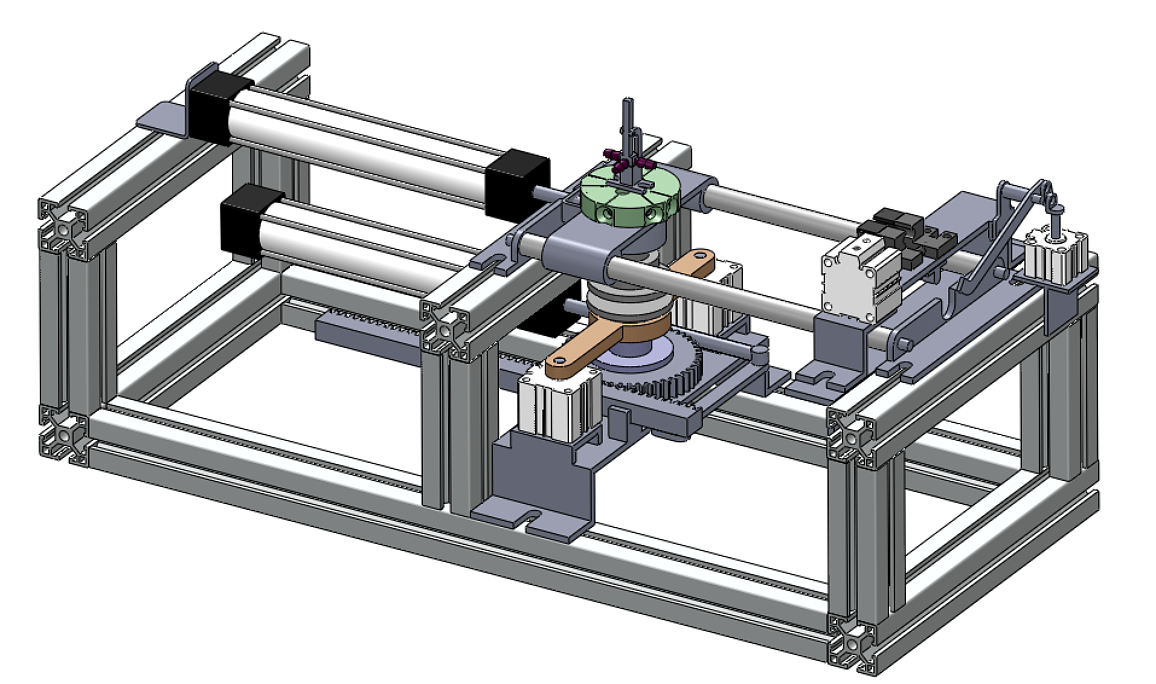软管与多通接头自动连接装置等