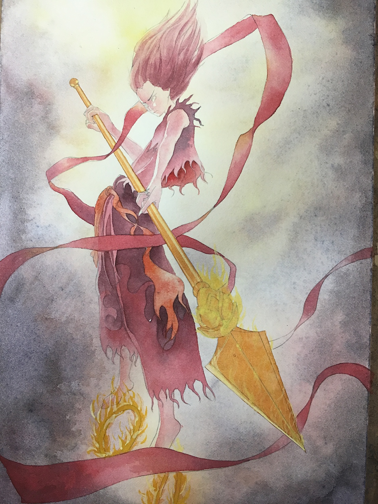 哪吒|纯艺术|绘画|黄黄的绝对领域_临摹作品-站酷zcool