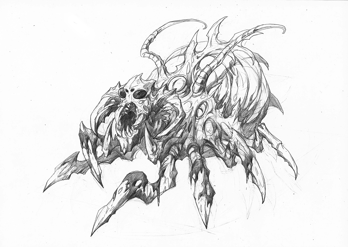 2011-2012《魔法哈奇》之怪物设计 #1|插画|游戏原画|皮诺曹pinotsao