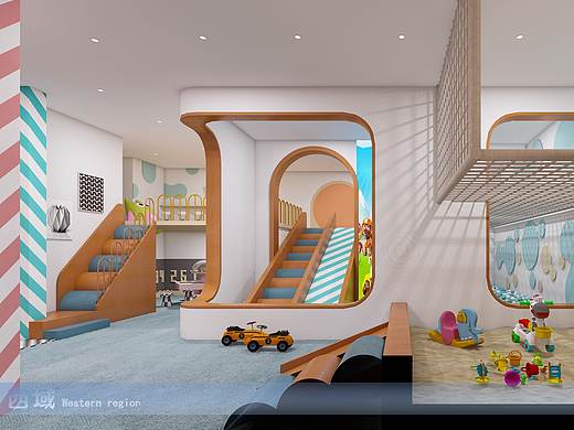 儿童乐园设计（个人主页-ZNTE2NjkzNjg=） - 其他空间 - 站酷设计师温州西域效果图原创素材 - 站酷ZCOOL