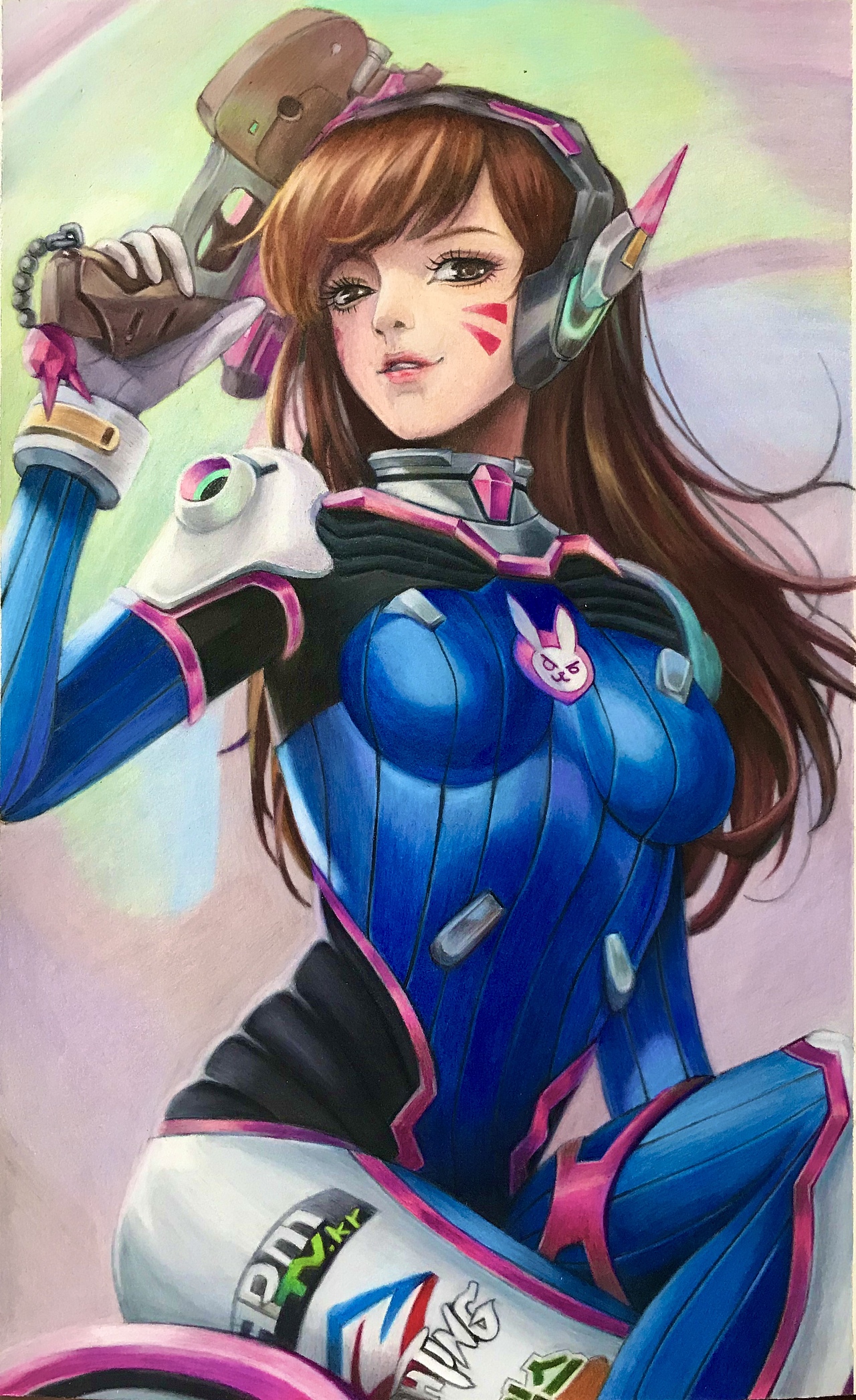 守望先锋宋哈娜|彩铅手绘