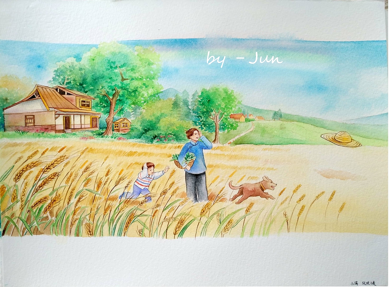 写给儿童的二十四节气,水彩篇