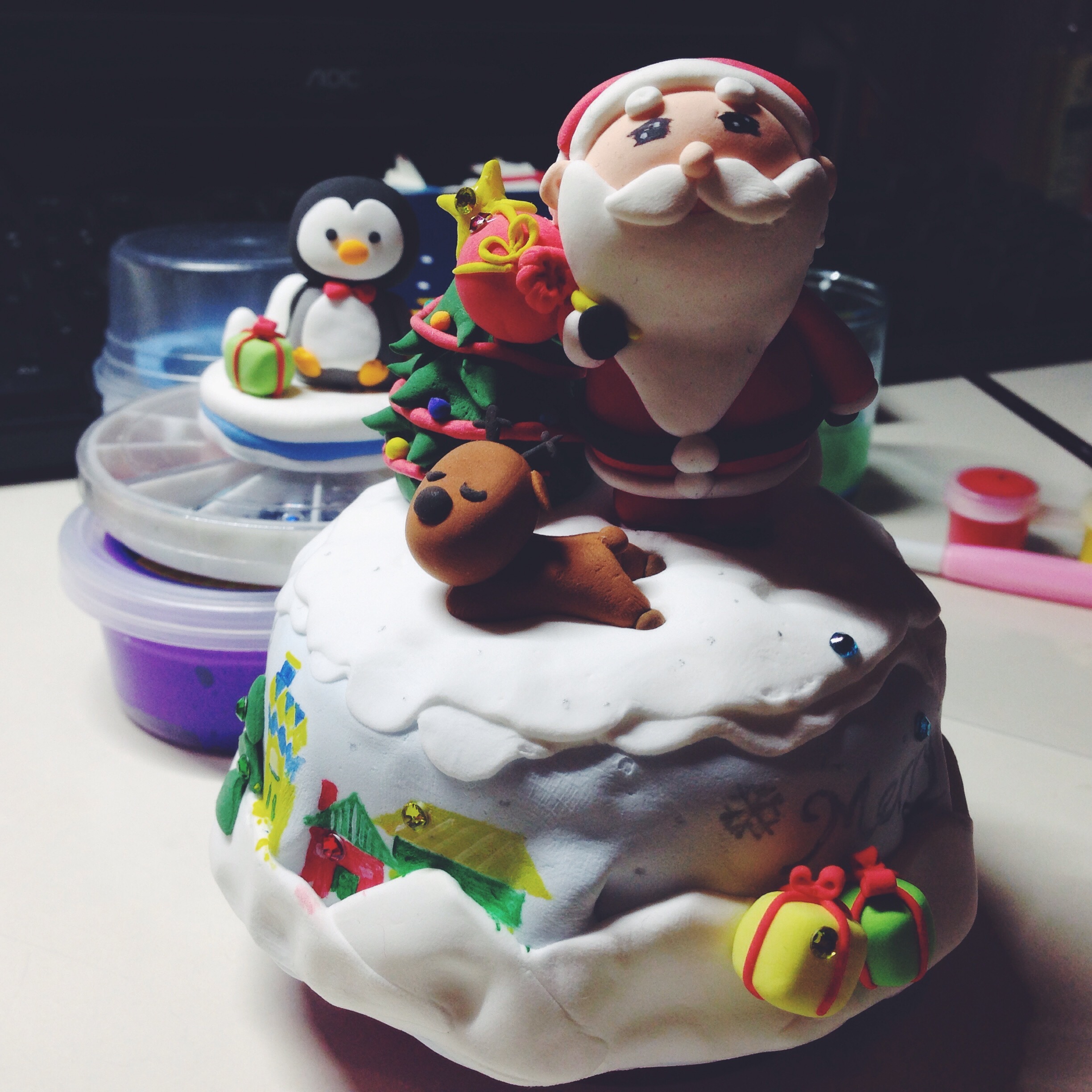 圣诞老人音乐盒